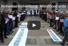 Arnhemse BomenBond - MondDood actie Provinciehuis Gelderland video edsp.tv