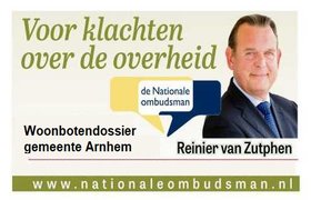 Nationale Ombudsman trekt woonbotendossier van de gemeente Arnhem vlot.